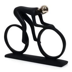 Move Decor Accent, Black & Gold - 22x17 Cm