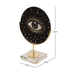 Hamia Accent Piece, Black & Gold - 19x26 Cm -decoration 5110401501879 3