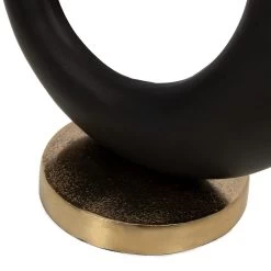 Drop Decor Accent, Raw Black & Raw Gold - 30x46 Cm -decoration 5110401501909 3