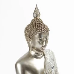 Praying Buddha, Silver - 37x60 Cm -decoration 5110401501961 3