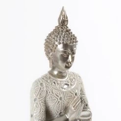 Standing Buddha, Silver - 18x59 Cm -decoration 5110401501992 3