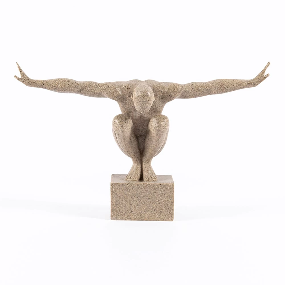 Atlas Decor Accent, Brown - 49x17x33 Cm 2 Atlas Decor Accent, Brown - 49x17x33 Cm - Image 2