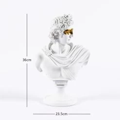 Roma Decor Accent, White - 24x15x36 Cm 7 Roma Decor Accent, White - 24x15x36 Cm -decoration 5110401502074 4 13