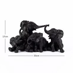 Safari Decor Accent, Black - 33x19x17 Cm -decoration 5110401502081 4 13