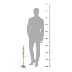 Cloak Handcrafted Decor Accent, Natural & Gold - 9x60.5 Cm -decoration 5110401502227 4 13