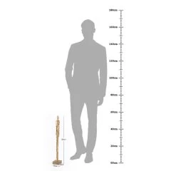 Cloak Handcrafted Decor Accent, Natural & Gold - 9x56 Cm -decoration 5110401502234 4 13