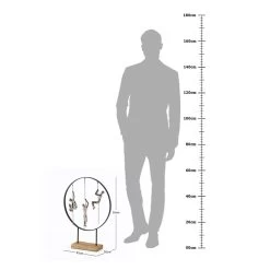 Jest Handcrafted Decor Accent, Silver & Black - 41x55 Cm -decoration 5110401502241 4 13