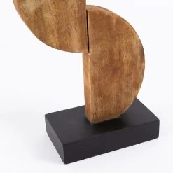 Retro Handcrafted Decor Accent, Natural & Black - 25x77 Cm -decoration 5110401502272 4 13