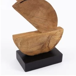 Retro Handcrafted Decor Accent, Natural & Black - 20x59 Cm -decoration 5110401502289 4 13