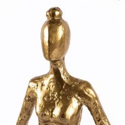 Breathe Handcrafted Decor Accent, Gold & Black - 41x57.5 Cm -decoration 5110401502296 3 13