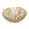 Bask Decor Bowl, Gold - 15x35 Cm