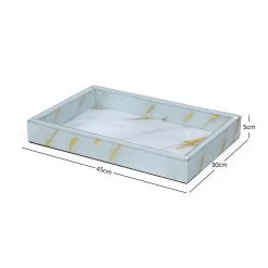 Ore Tray, White - 38x5 Cm -decoration 5110403004736 3