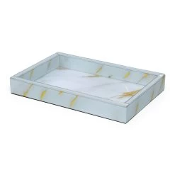 Ore Decor Tray, White - 45x5 Cm