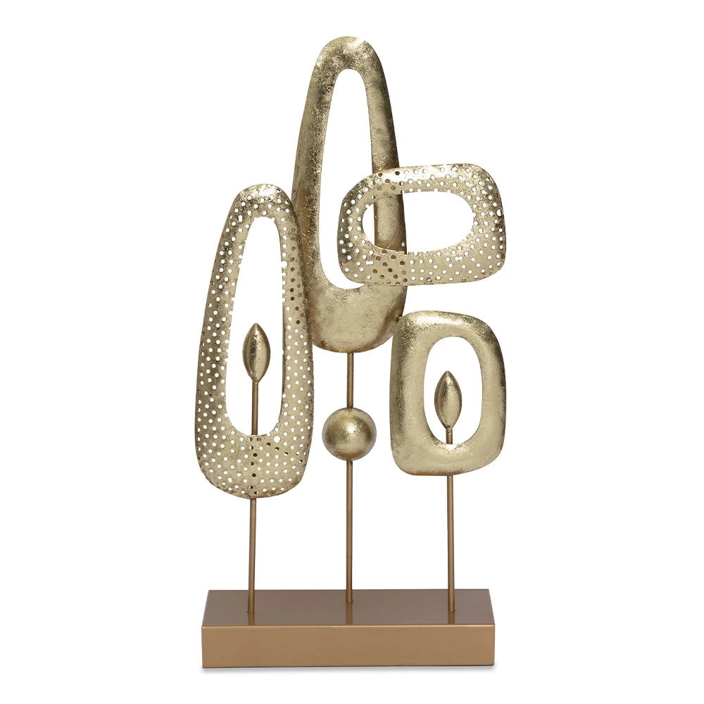 Tori Decor Piece, Gold - 24x45 Cm 1 Tori Decor Piece, Gold - 24x45 Cm