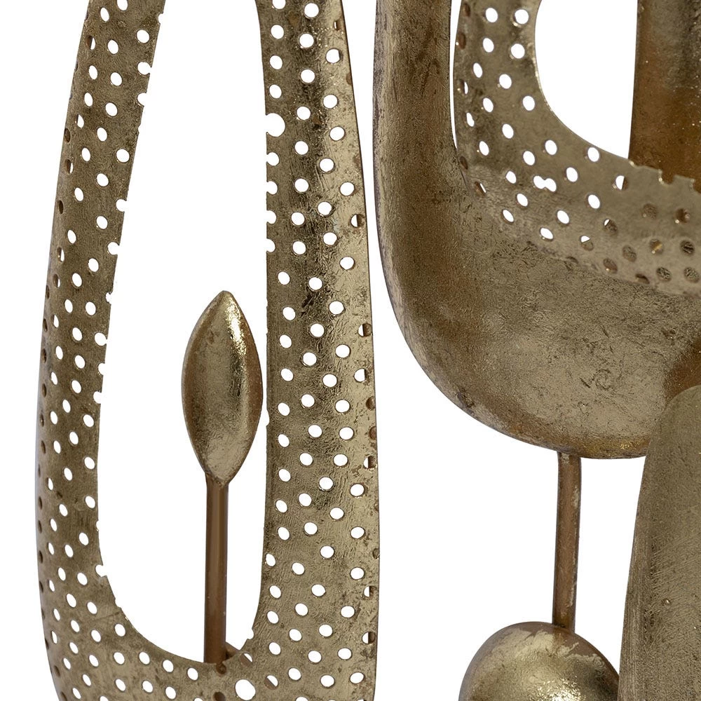Tori Decor Piece, Gold - 24x45 Cm 3 Tori Decor Piece, Gold - 24x45 Cm - Image 3