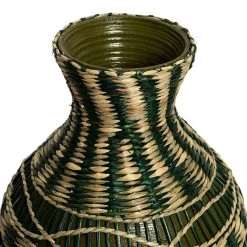 Rainbow Vase, Green & Natural - 22x39 Cm -decoration 5110403005597 2