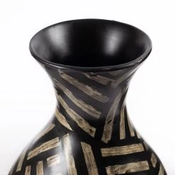 Doth Vase, Black & Natural - 26x45 Cm 6 Doth Vase, Black & Natural - 26x45 Cm -decoration 5110403005610 3
