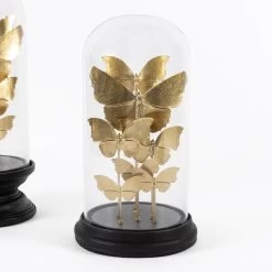 Butterfly Decor Accent, Gold - 19x33 Cm