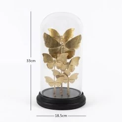 Butterfly Decor Accent, Gold - 19x33 Cm -decoration 5110403005818 4 4