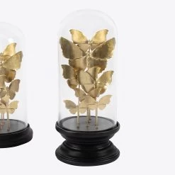 Butterfly Decor Accent, Gold - 18x37 Cm