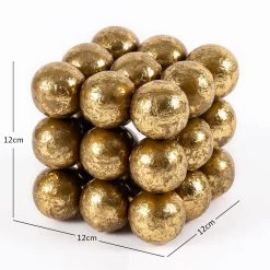 Maze Decorative Accent, Gold - 12x12 Cm -decoration 5110403005900 4 2