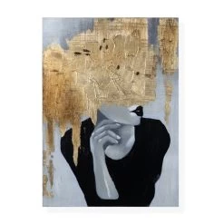 Paris Unframed Canvas Art, Multicolour - 50x70 Cm