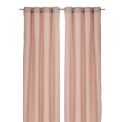 Chenille Curtain, 300 X 140 Cms, Pink