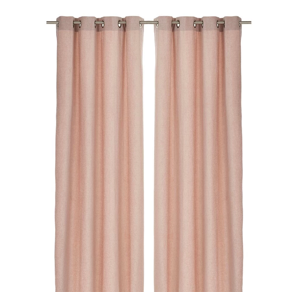 Chenille Curtain, 300 X 140 Cms, Pink 1 Chenille Curtain, 300 X 140 Cms, Pink