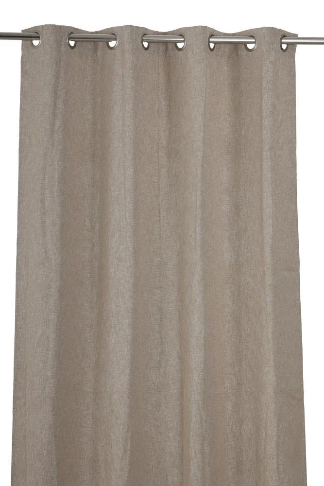 Eclipse Polyester Grommet Curtain, 140 X 300 Cms, Beige 1 Eclipse Polyester Grommet Curtain, 140 X 300 Cms, Beige