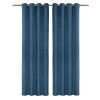 2-Piece Eclipse Curtain, Navy – 140x300 Cm
