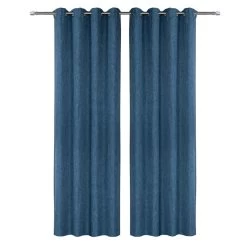 2-Piece Eclipse Curtain, Navy – 140x300 Cm