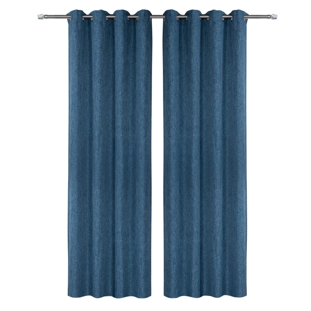 2-Piece Eclipse Curtain, Navy – 140x300 Cm 1 2-Piece Eclipse Curtain, Navy – 140x300 Cm