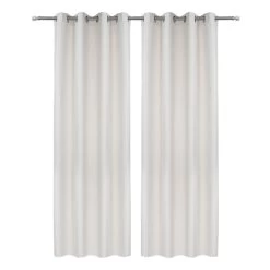 2-Piece Clementia Curtain, Ivory β 140x240 Cm
