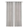2-Piece Morris Curtain Set, Beige - 135x240 Cm