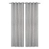 2-Piece Morris Curtain Set, Grey - 135x240 Cm