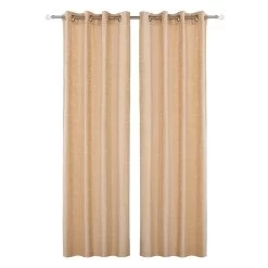 2-Piece Sheldon Curtains, Ivory – 135x300 Cm