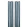2-Piece Sheldon Curtains, Blue – 135x300 Cm