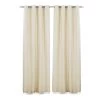 2-Piece Zayn Curtain Set, Cream - 140x300 Cm