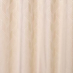 2-Piece Oraya Chenille Jacquard Curtain Set, Ivory - 135x240 Cm -decoration 5110701503993 2