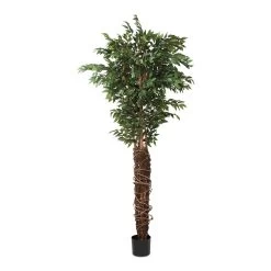 Twisted Smilax Artificial Tree, Green – 183 Cm