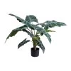 Artificial Alocasia Tree In Pot, Green – 100 Cm