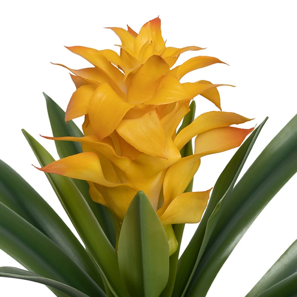 Artificial Pineapple Stem, Yellow & Green – 54 Cm 2 Artificial Pineapple Stem, Yellow & Green – 54 Cm - Image 2