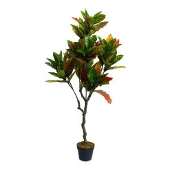 Artificial Potted Banyan Tree, Green - 125 Cm