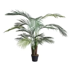 Artificial Potted Palm Tree, Green - 145 Cm