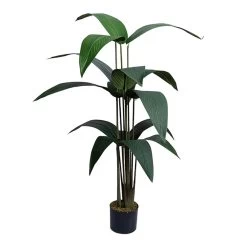 Artificial Potted Strelitzia Plant, Green - 140 Cm