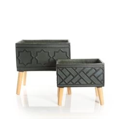 Chantal Planter With Legs, Natural - Large 7 Chantal Planter With Legs, Natural - Large -decoration 5110900402387 4