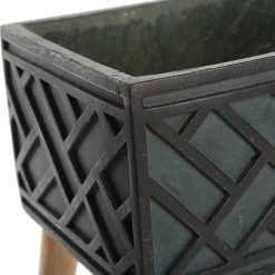 Chantal Planter With Legs, Natural - Medium 6 Chantal Planter With Legs, Natural - Medium -decoration 5110900402394 3