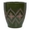 Ceramic Monta Planter, Green - 26 Cm