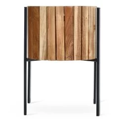 Rosa Large Planter Stand, Black & Natural - 44x40 Cm -decoration 5110900403872 4 2