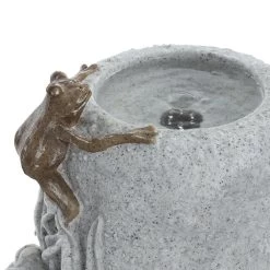 Frog Fountain With Light - 31 Cms -decoration 5110901000148 3